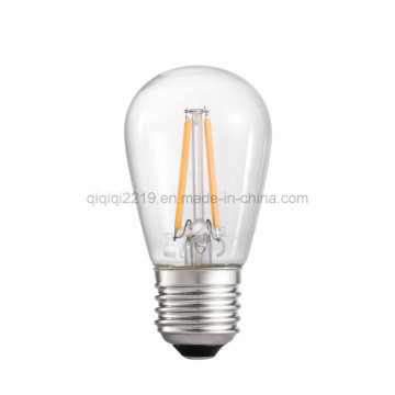 Bulbo claro do filamento do diodo emissor de luz de Dimmable de St45 1W